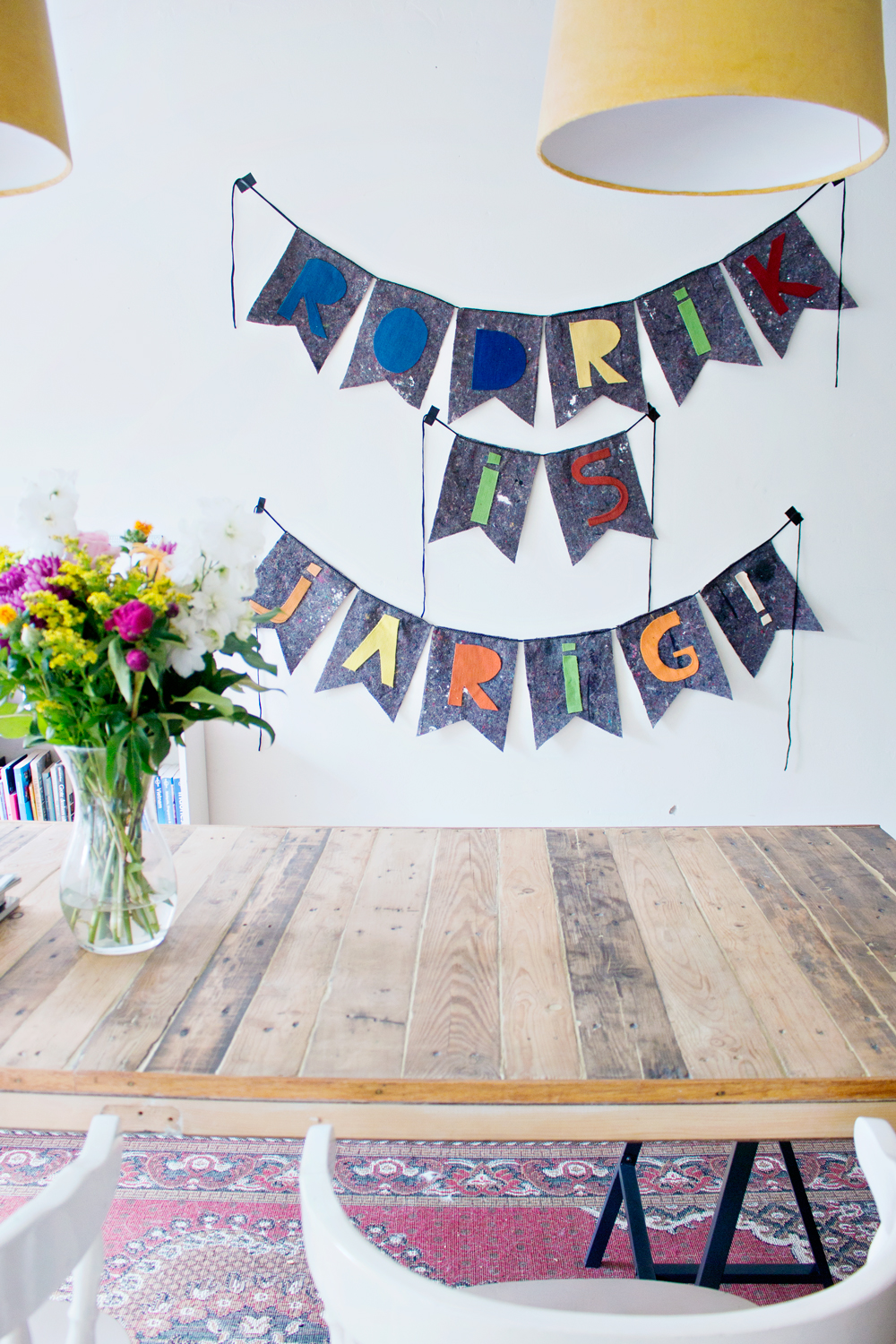 Modern Diy Banner for Small Space