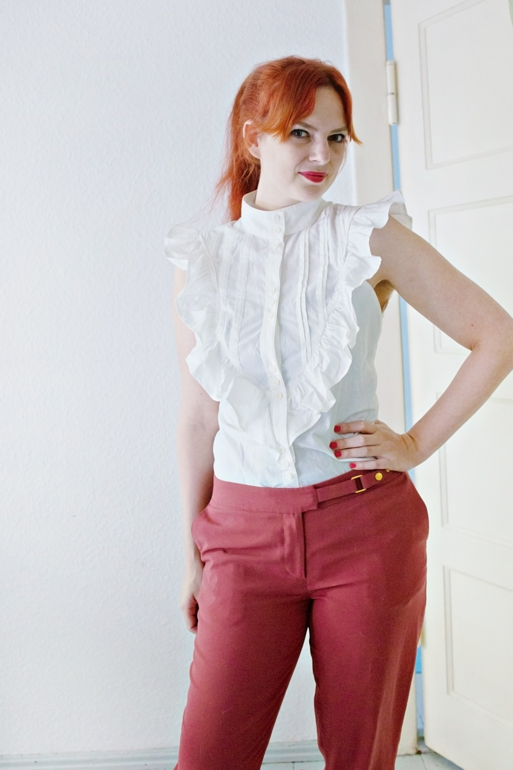 SEWING DIY | Two Step Blouse Upcycle