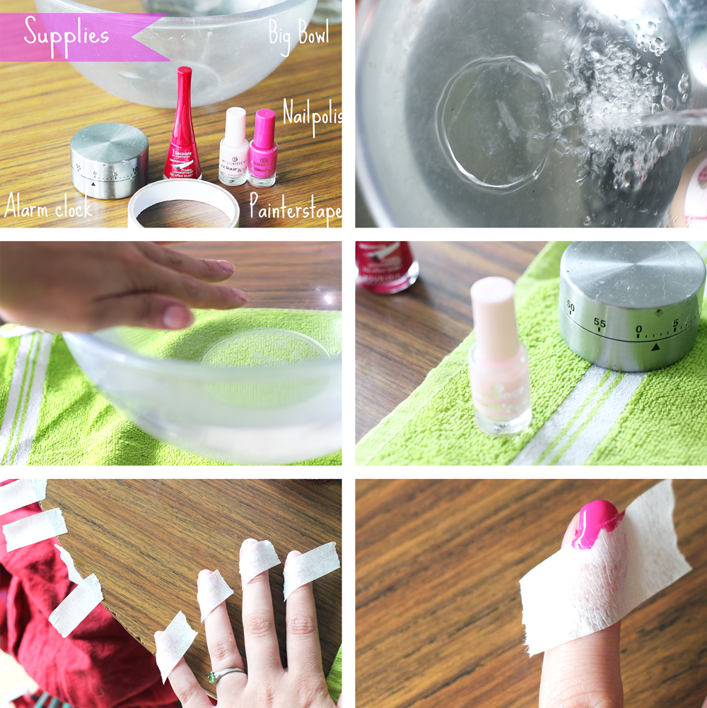 NAIL DIY | Striped colours