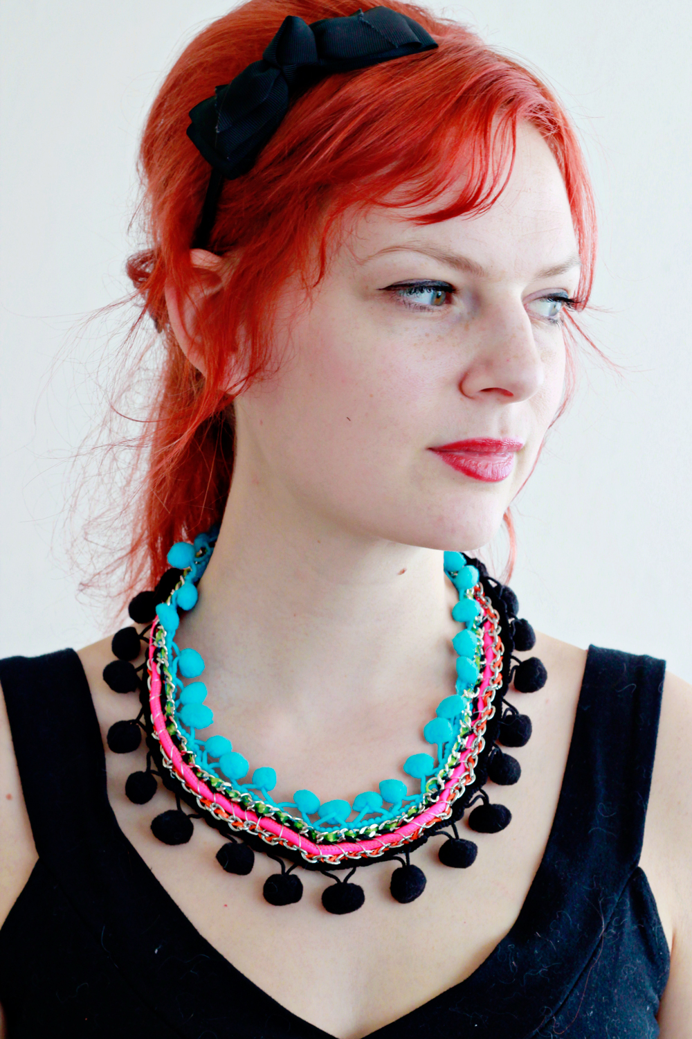 DIY | Pom Necklace 