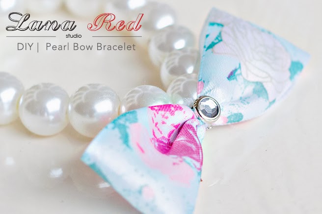 Diy pearl outlet beaded bracelet