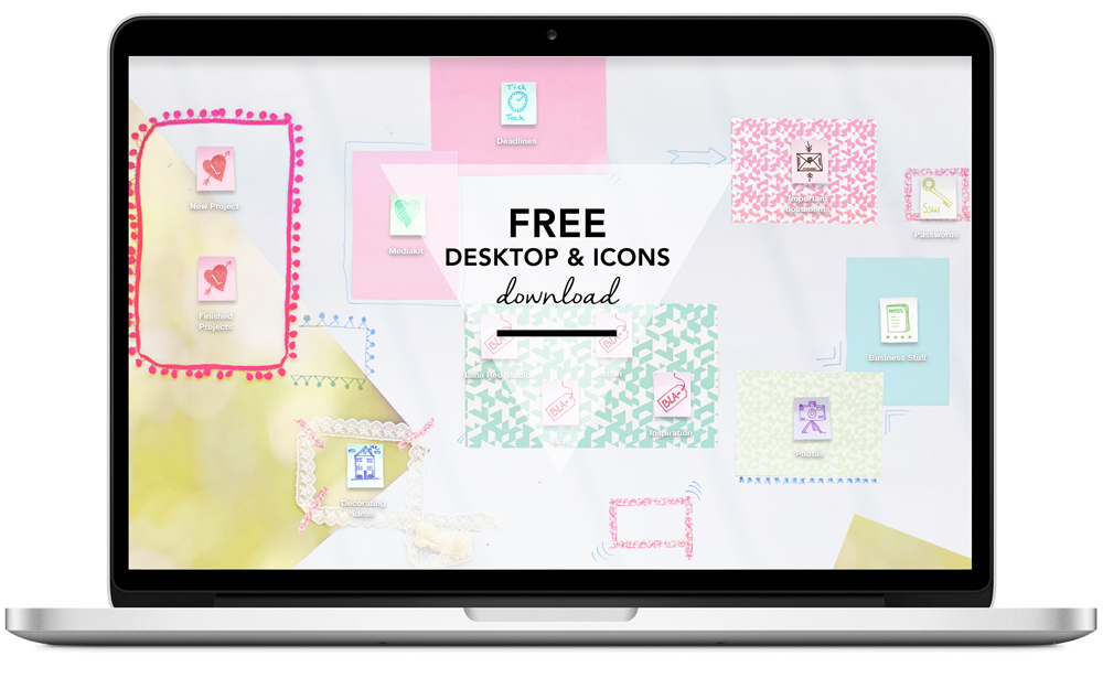 TECH | Custom Desktop Icons and Wallpaper