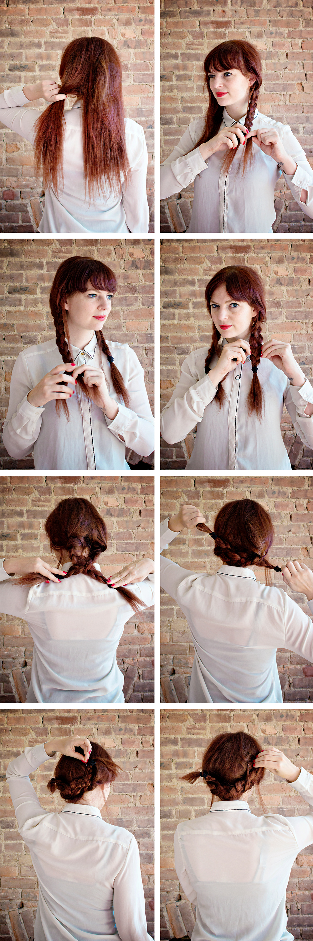 Hair Diy Low Braided Bun