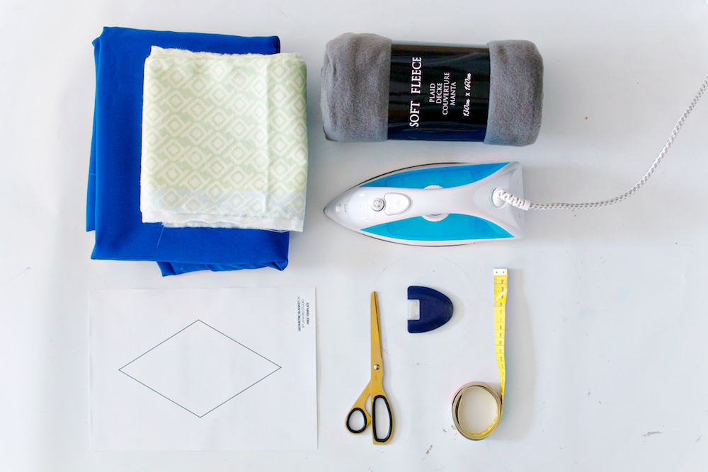 SEWING DIY | Geometric Blanket