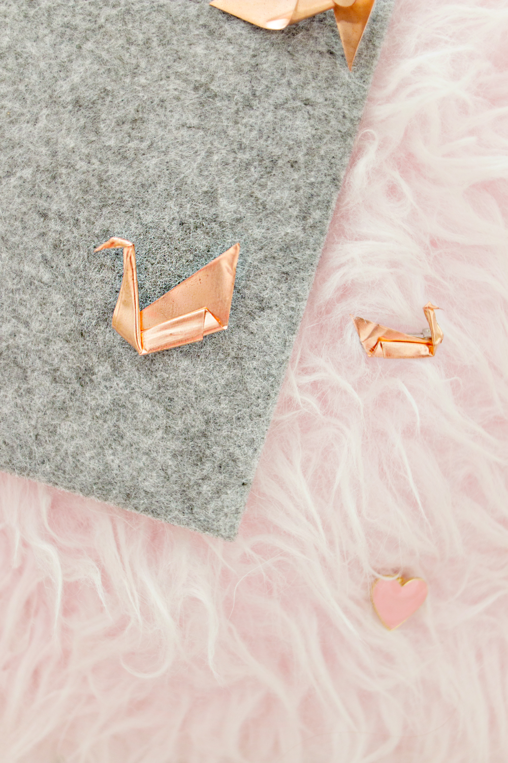 DIY | Copper Origami Brooch