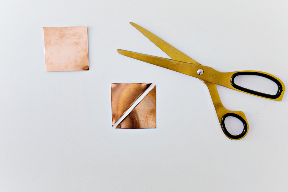 DIY | Copper Origami Brooch