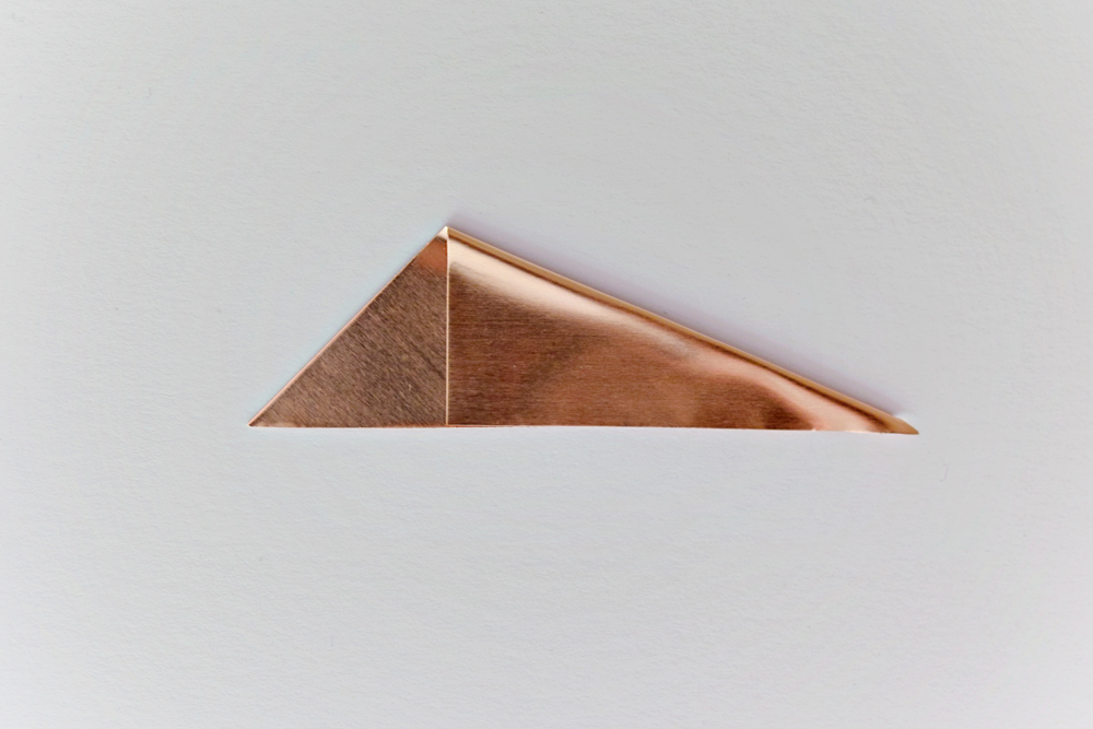 DIY | Copper Origami Brooch