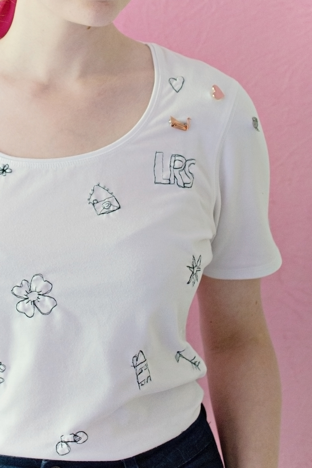 DIY | Doodle Stitch Shirt