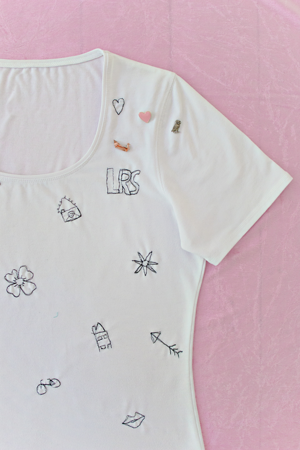 DIY | Doodle Stitch Shirt