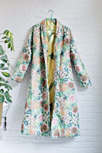 SEWING DIY | How to Make a Robe Coat in 30 Steps Without a Sewing Pattern