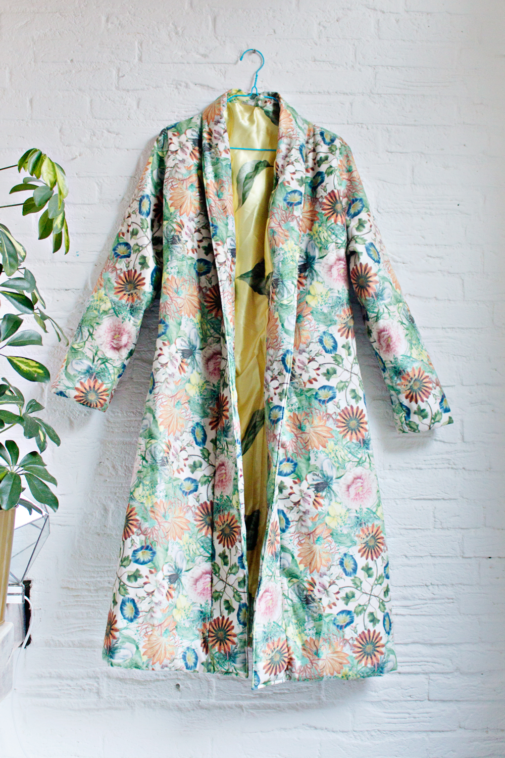 SEWING DIY | How to Make a Robe Coat in 30 Steps Without a Sewing Pattern