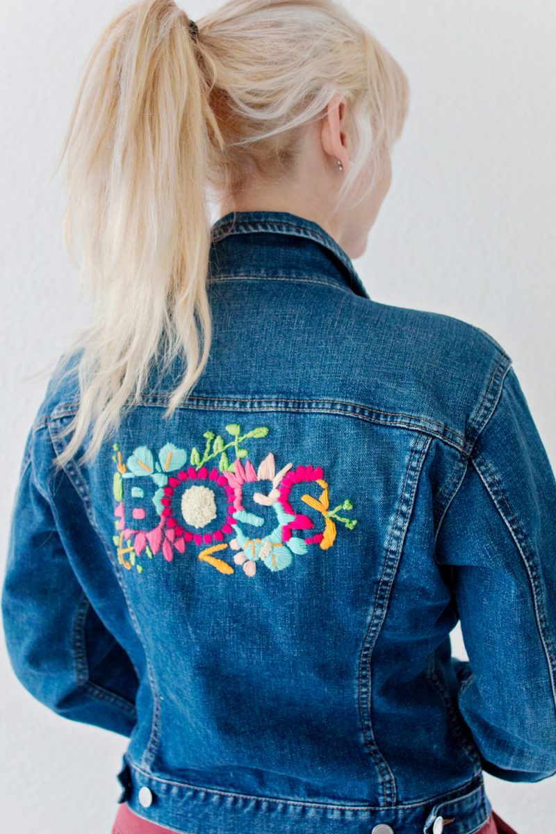 FEATURE | EMBROIDERED DENIM JACKET