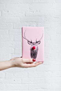 PRINTABLE DIY | Oh Deer Christmas Wrapping Paper