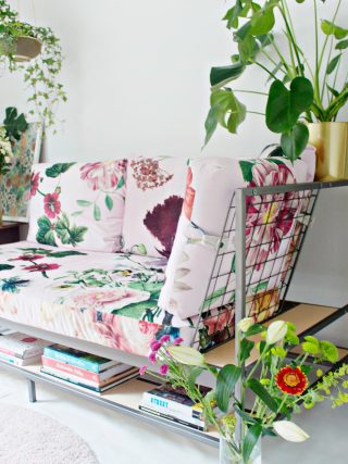 RESTYLE DIY | Custom Sofa Fabric Design