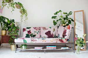 RESTYLE DIY | Custom Sofa Fabric Design: Before / After